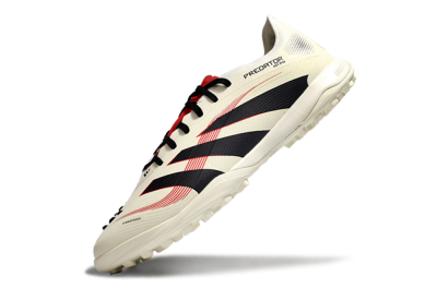Adidas Predator Elite 25 TF Low-Tops Soccer Shoes - Beige/Black/Red