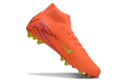 Nike Air Zoom Mercurial Superfly 10 Acadamy AG High-Tops Soccer Cleats - Red/Yellow/Black
