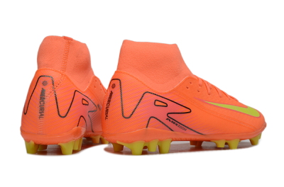 Nike Air Zoom Mercurial Superfly 10 Acadamy AG High-Tops Soccer Cleats - Red/Yellow/Black