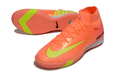 Nike Air Zoom Mercurial Superfly 10 Elite IC High-Tops Soccer Shoes - Red/Yellow/Black