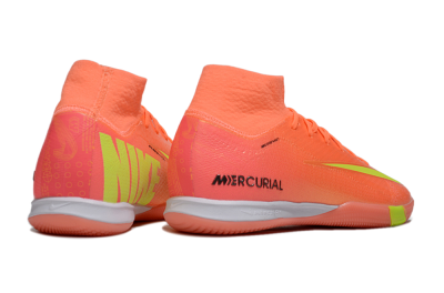 Nike Air Zoom Mercurial Superfly 10 Elite IC High-Tops Soccer Shoes - Red/Yellow/Black