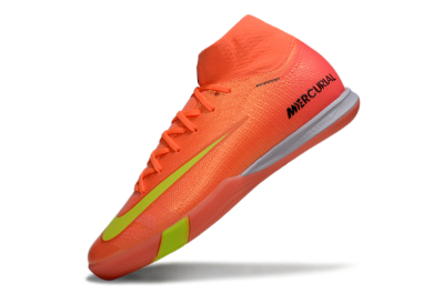 Nike Air Zoom Mercurial Superfly 10 Elite IC High-Tops Soccer Shoes - Red/Yellow/Black