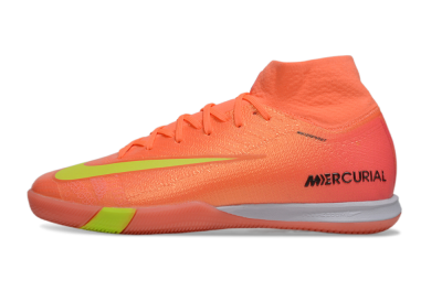 Nike Air Zoom Mercurial Superfly 10 Elite IC High-Tops Soccer Shoes - Red/Yellow/Black