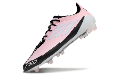 Adidas F50 Elite FG Low-Tops Soccer Cleats - Pink/White/Black