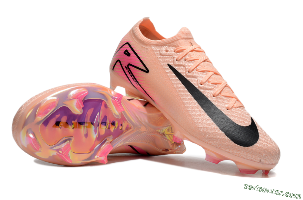 Nike Air Zoom Mercurial Vapor 16 Elite FG Low-Tops Soccer Cleats - Pink/Black 1