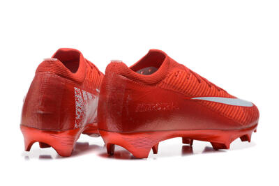 Nike Air Zoom Mercurial Vapor 16 Elite FG Low-Tops Soccer Cleats - Red/White