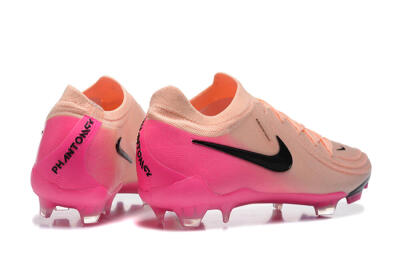 Nike Phantom Luna Elite FG Low-Tops Soccer Cleats - Pink/Black/Blue