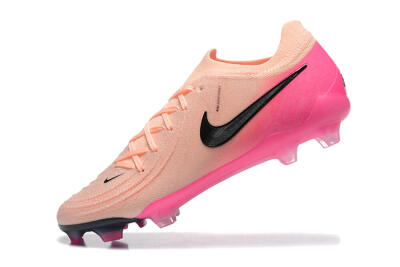 Nike Phantom Luna Elite FG Low-Tops Soccer Cleats - Pink/Black/Blue