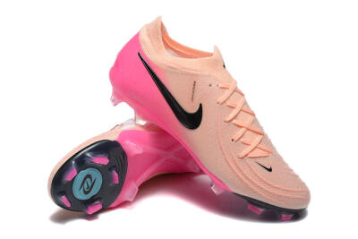 Nike Phantom Luna Elite FG Low-Tops Soccer Cleats - Pink/Black/Blue