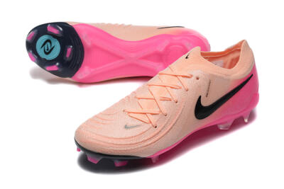 Nike Phantom Luna Elite FG Low-Tops Soccer Cleats - Pink/Black/Blue