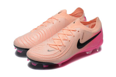 Nike Phantom Luna Elite FG Low-Tops Soccer Cleats - Pink/Black/Blue