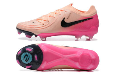 Nike Phantom Luna Elite FG Low-Tops Soccer Cleats - Pink/Black/Blue