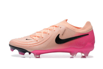 Nike Phantom Luna Elite FG Low-Tops Soccer Cleats - Pink/Black/Blue