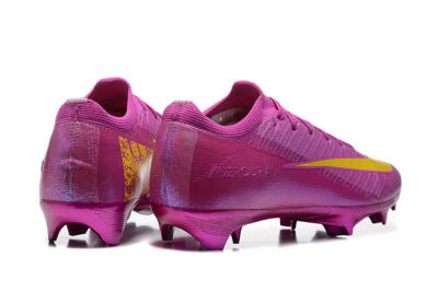 Nike Air Zoom Mercurial Vapor 16 Elite FG Low-Tops Soccer Cleats - Pink/Yellow