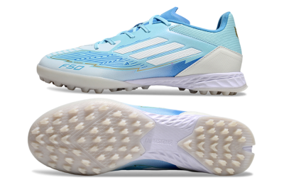 Adidas F50 Pro TF Low-Tops Soccer Shoes - Jade/White/Beige