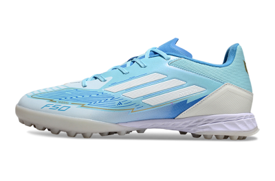 Adidas F50 Pro TF Low-Tops Soccer Shoes - Jade/White/Beige