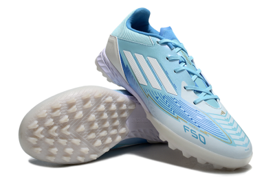 Adidas F50 Pro TF Low-Tops Soccer Shoes - Jade/White/Beige