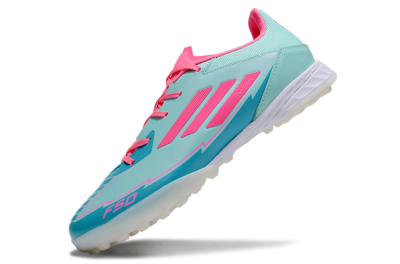 Adidas F50 Pro TF Low-Tops Soccer Shoes - Jade/Pink/White