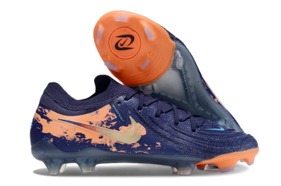 Nike Phantom Luna Elite FG Low-Tops Soccer Cleats - Blue/White/Orange
