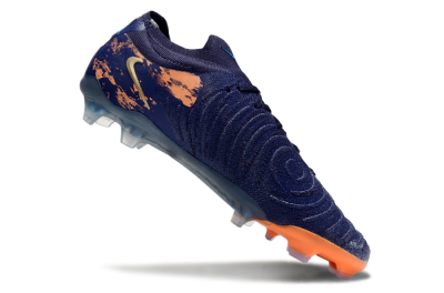 Nike Phantom Luna Elite FG Low-Tops Soccer Cleats - Blue/White/Orange