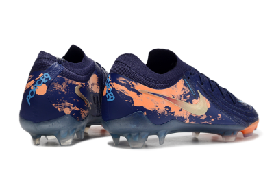 Nike Phantom Luna Elite FG Low-Tops Soccer Cleats - Blue/White/Orange