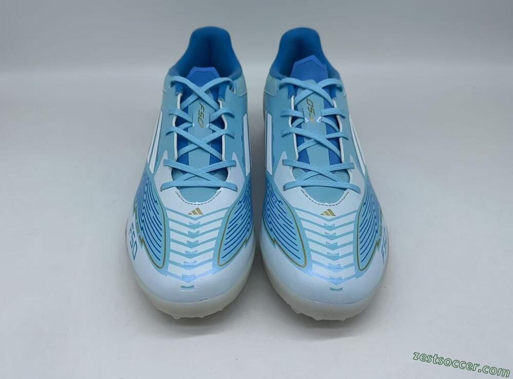 Adidas F50 Pro TF Low-Tops Soccer Shoes - Jade/White/Beige