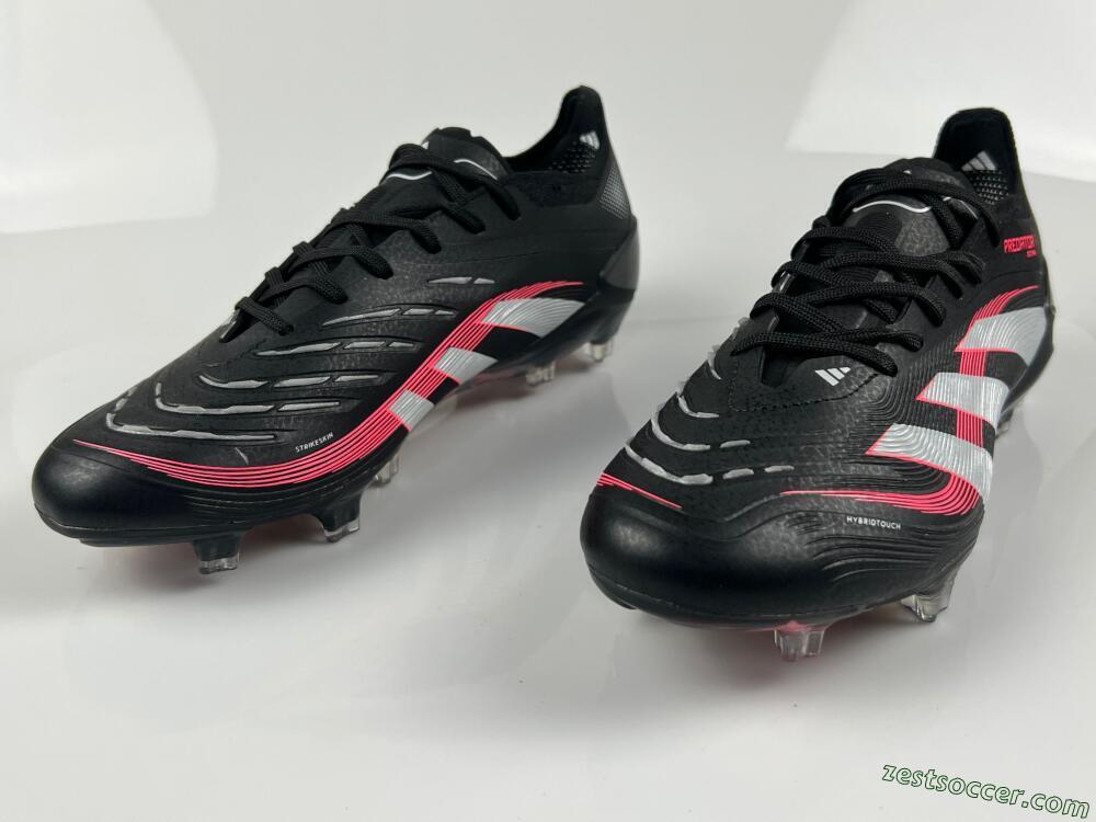 Adidas Predator Elite 24 FG Low-Tops Soccer Cleats - Black/White/Red