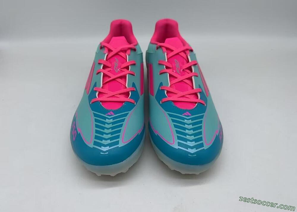 Adidas F50 Pro TF Low-Tops Soccer Shoes - Jade/Pink/White
