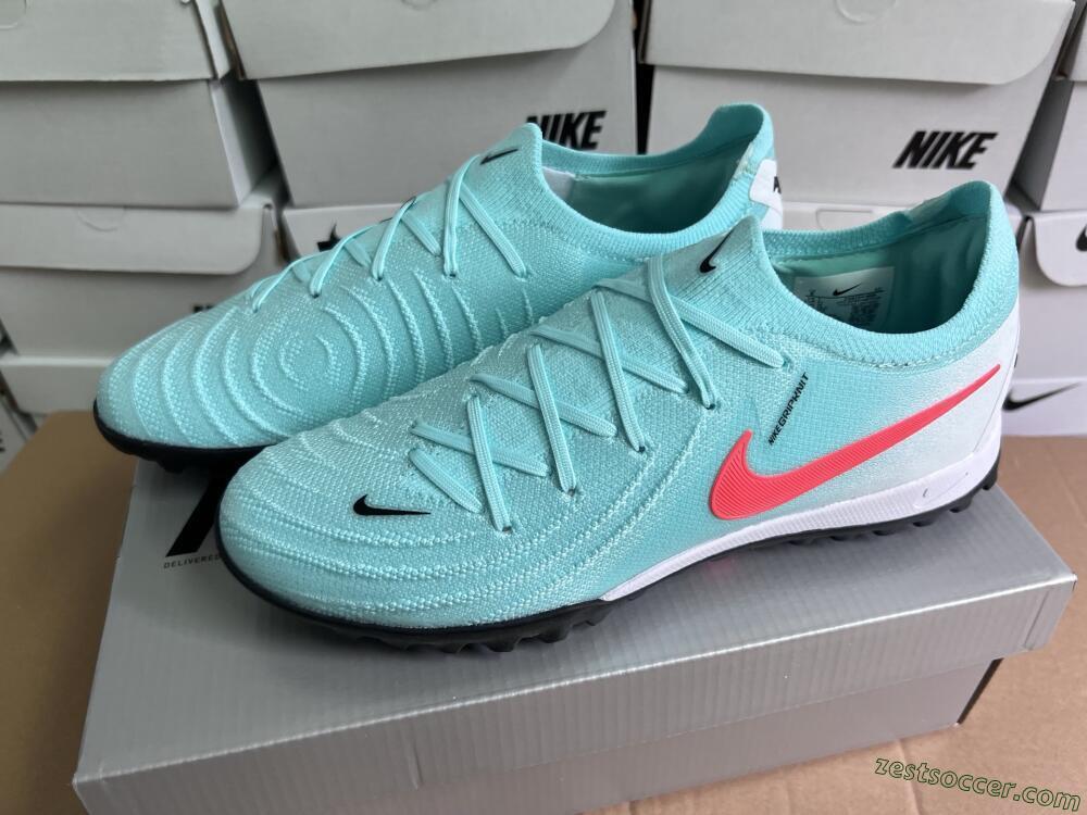 Nike Phantom Luna Elite TF Low-Tops Soccer Shoes - Jade/Red/White