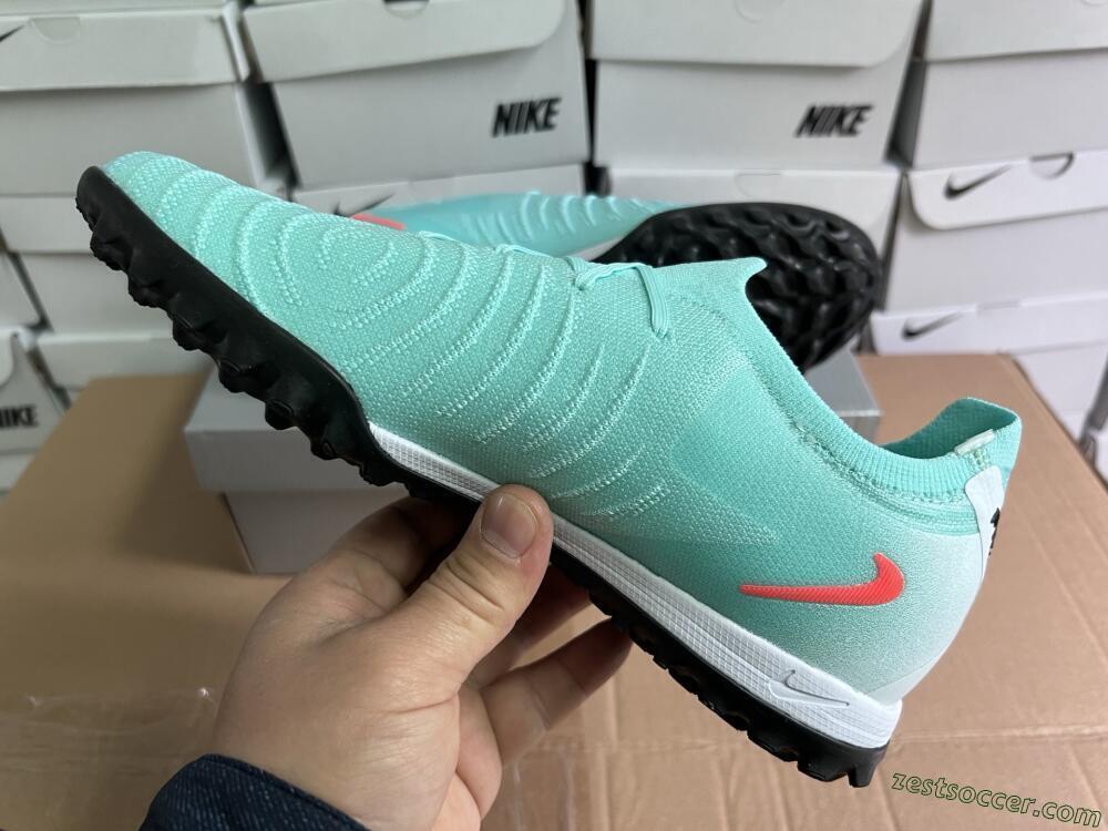 Nike Phantom Luna Elite TF Low-Tops Soccer Shoes - Jade/Red/White