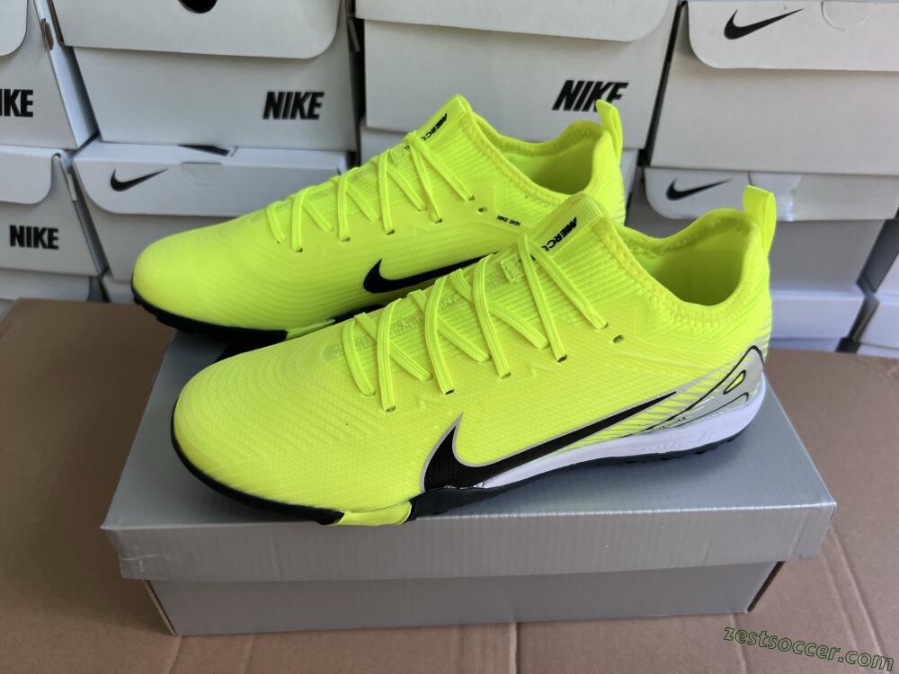 Nike Air Zoom Mercurial Vapor 16 Elite TF Low-Tops Soccer Shoes - Yellow/Black/Silver