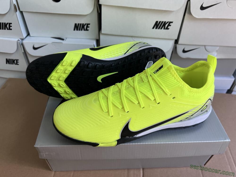 Nike Air Zoom Mercurial Vapor 16 Elite TF Low-Tops Soccer Shoes - Yellow/Black/Silver