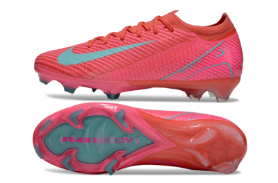 Nike Air Zoom Mercurial Vapor 16 Elite FG Low-Tops Soccer Cleats - Pink/Jade