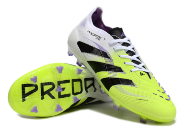 Adidas Predator Elite 25 FG Low-Tops Soccer Cleats - Yellow/Black/White