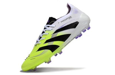 Adidas Predator Elite 25 FG Low-Tops Soccer Cleats - Yellow/Black/White