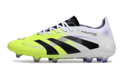 Adidas Predator Elite 25 FG Low-Tops Soccer Cleats - Yellow/Black/White