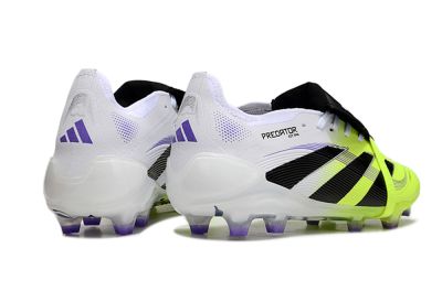 Adidas Predator Elite 25 Foldover Tongue FG Low-Tops Soccer Cleats - Yellow/Black/White