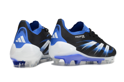 Adidas Predator Elite 25 FG Low-Tops Soccer Cleats - Black/Blue/White