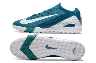 Nike Air Zoom Mercurial Vapor 16 Elite TF Low-Tops Soccer Shoes - Blue/White