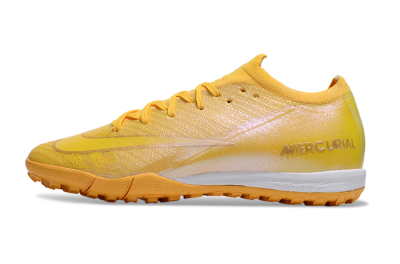 Nike Air Zoom Mercurial Vapor 16 Elite TF Low-Tops Soccer Shoes - Yellow/White
