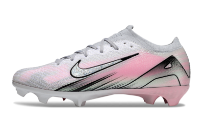 Nike Air Zoom Mercurial Vapor 16 Elite FG Low-Tops Soccer Cleats - Silver/Pink/Black