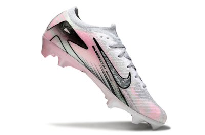 Nike Air Zoom Mercurial Vapor 16 Elite FG Low-Tops Soccer Cleats - Silver/Pink/Black