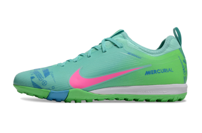 Nike Air Zoom Mercurial Vapor 16 Pro TF Low-Tops Soccer Shoes - Yellow/Pink/Blue