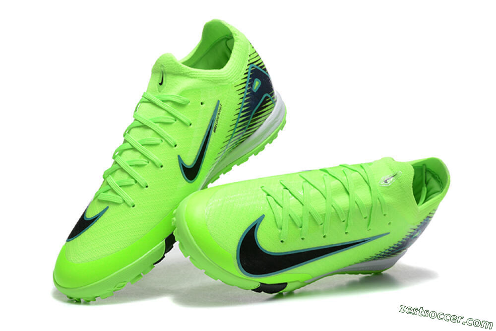 Nike Air Zoom Mercurial Vapor 16 Elite TF Low-Tops Soccer Shoes - Yellow/Black/White 3