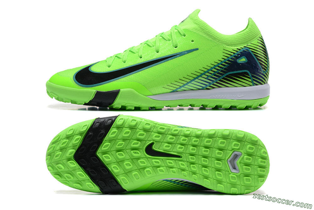 Nike Air Zoom Mercurial Vapor 16 Elite TF Low-Tops Soccer Shoes - Yellow/Black/White 1