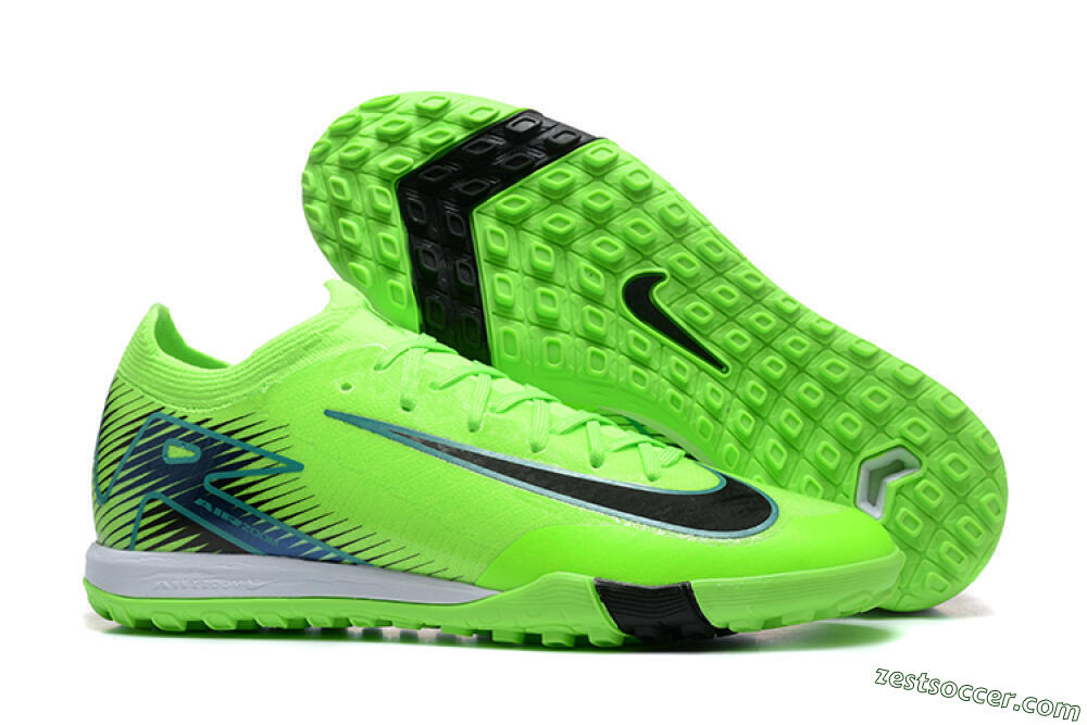 Nike Air Zoom Mercurial Vapor 16 Elite TF Low-Tops Soccer Shoes - Yellow/Black/White 0