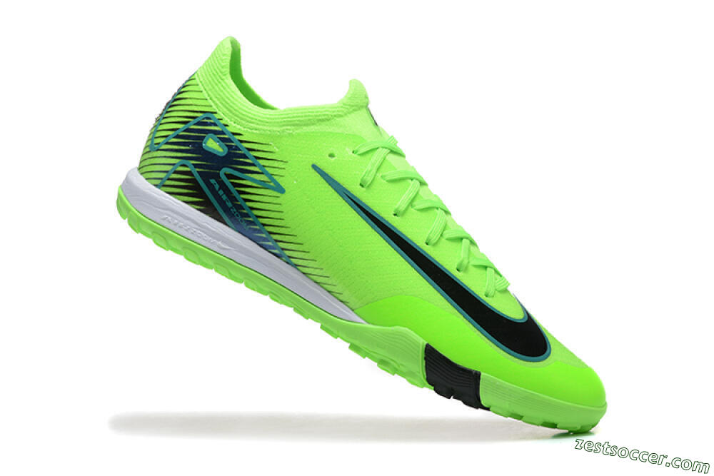 Nike Air Zoom Mercurial Vapor 16 Elite TF Low-Tops Soccer Shoes - Yellow/Black/White 4