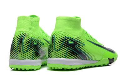 Nike Air Zoom Mercurial Superfly 10 Elite TF High-Tops Soccer Shoes - Yellow/Black/White