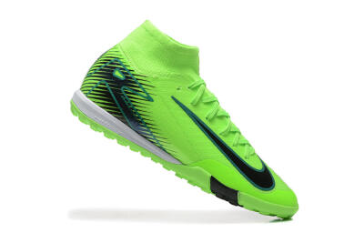 Nike Air Zoom Mercurial Superfly 10 Elite TF High-Tops Soccer Shoes - Yellow/Black/White