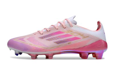 Adidas F50 Elite 304 FG Low-Tops Soccer Cleats - Pink/Purple/Gold